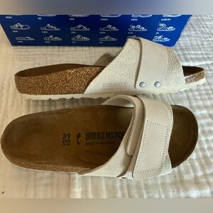 NIB Birkenstock Oita Suede Leather Sandal Size 39 Medium/Narrow